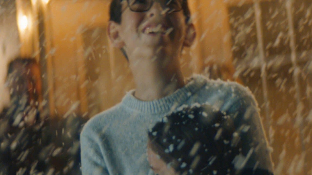 Snowfall scene for Sobeys holiday campaign